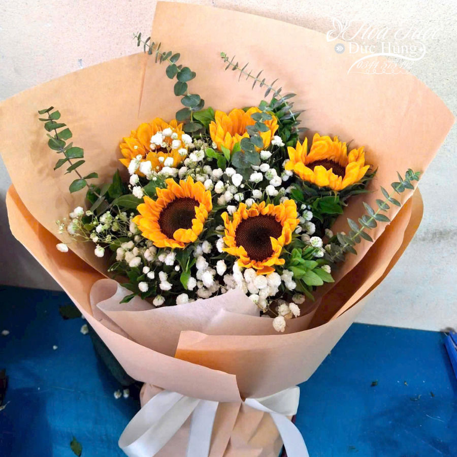 Đặt Bó Hoa Hướng Dương
